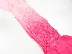 リサイクル　正絹　絞り帯揚げ